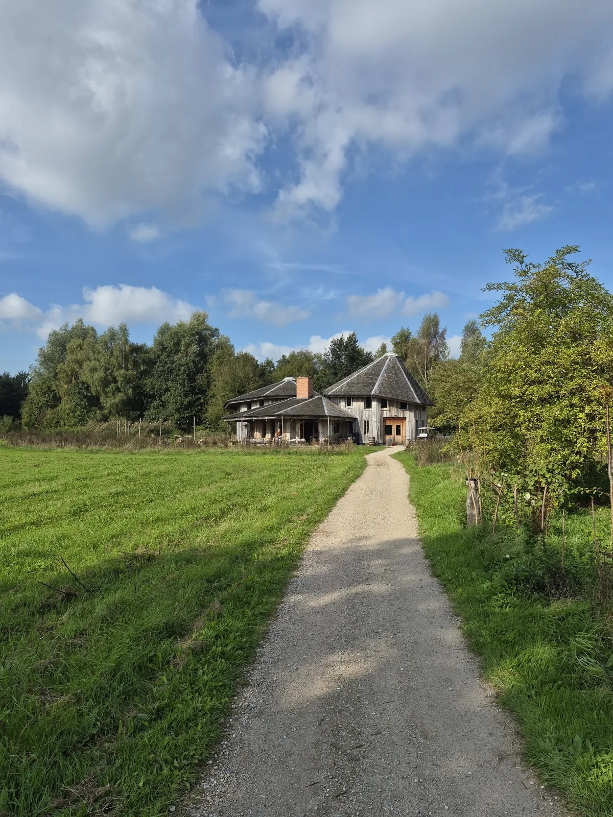 Het pad naar de bijzondere locatie
